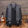 Sac à dos 2024 Marque Geriness Leather Men Backpacks Fashion Real Natural Student Boy Luxury Weave ordinateur ordinateur portable Sac