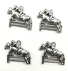 Lot entièrement 50pcs chevalier cheval antique charmes argentés pendentifs joelry Résultats bricolage pour bracelet de collier 1720 mm DH08097289199