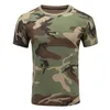 T-shirts masculins et armée féminine Camouflage vert Camouflage 3D T-shirt Parent-Child Vêtements de cou rond décontractés chemise d'été pour hommes