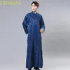 Vêtements ethniques de style chinois traditionnel de style chinois robe Robe de la scène de dixtoue