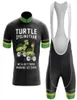 2022 Team Turtle Pro Cycling Jersey 19D Bike shorts Suit MTB Ropa Ciclismo Mens Summer Summer Bicycling Maillot Culotte Clothing5678412