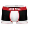 Sous-pants 2024 BS Brand Men Boxer Underwear Coton U Pouche sexy Cueca Pantalons shorts masculins BS111