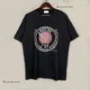 Primavera de verano Rhude T Shirt Man T Shirts Women Tees Skateboard Men de gran tamaño Camiseta de manga corta Camisetas de lujo para hombres US Tamaño S-XXL 101