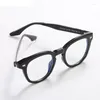 Sonnenbrille Frames Frauen Blau Licht blockieren Myopie Lesebrille Trendy TR Plate Brille
