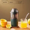 Juicers 250 ml Bauteur de jus électrique Extracteur de fruits portables Machine de jus d'orange Mini mélangeur USB Extracteur de citron rechargeable Y240418