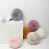 Pillow Ins Style Faux Hair Ball Ball Ultra Soft Companionhip Decorative Nordic Sofa pour chambre à coucher