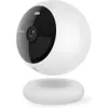 Telecamera di sicurezza per esterni Noorio B210 - Camera di sicurezza domestica wireless con risoluzione 2K con potenza della batteria, visione notturna a colori, riflettori, 16 GB di deposito locale