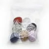 장식 인형 7pcs/lot natural crystal egg stone 미니 세련된 마노 보석 홈 장식 레이키 치유 결정 장식 선물