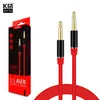 Aux Audio Cable de 3,5 mm a 3,5 mm Aux Male para masculino Aux Aux Cable Gold Bated Auxiliar