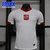 JMXX 24-25 POLAND VOEDER VOEDER JERSEYS Home Away Pre Match Mens Uniforms Jersey Man voetbalshirt 2024 2025 Player-versie