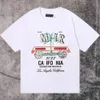 T-koszula męska koszulka graficzna koszulka T-shirt Hip Hop Streetwear Tshirts Tshirts Krótka letnia moda drukowana koszula swobodna z marką Wysokiej jakości projektanci