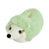 Pantofole coppia camera da letto non slittamento da uomo scarpe dinosauro morbida peluche calde peluche triceratops regalo di Natale inverno interno