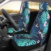 Autositzabdeckungen der Sommer tropische Palmblätter Universal Cover Auto Interior Autoyouth Kissen Polyesterjagd