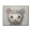 The Snow Yak Wall Art Canvas Prints van Mark Ryden Classic Famous Painting Surrealism Art Poster Cartoon Pet Wall Foto's voor woonkamer Kinderkamer Home Decor