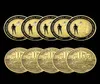 5pcs artesanato em homenagem à lembrança de 11 de setembro Ataques Bronze Coins de desafio colecionável Original Sopevenirs Gifts5079372