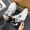 Casual Shoes For Men Men's Sneakers Fashion Bekväm snörning Mens High Top Sport Running Tennis Platofm Footwear