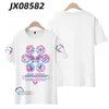 Męskie koszulki Honkai Impact 3 Seele Vollerei 3D T-shirt T-shirt Summer Fashion Donned Neck krótkie rękawowe Game Streetwear