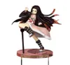 17cm Anime japonais Kamado Nezuko Blade of Demon Destruction PVC Action Figure Collection de jouets Modèle de poupée Cadeau Q07221807762