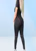 Yoga Outfits Women Gym Sets Siamese One Piece Set Clothing Jumpsuits High Waist Pants Fitness Running Leggings Sportwear4786644