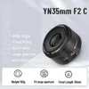 YN35mm F2 Lens for Canon EF Mount EOS Camera - High-Quality Wide-Angle Fixed/Prime Auto Focus Lens with AF/MF Capabilities