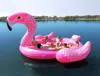 67 Osoba nadmuchiwane gigantyczne różowe basen Flamingo Float Large Lake Float Replative Float Island Water Toys Basen Raft3848152