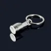 2017 Fashion Engine Kolv Keychain Polished Chrome Creative Hot Auto Parts Model Key Chain Ring Key FOB Keyring ZZ