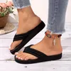 Sıradan Ayakkabı Kadınlar Minimalist Hafif Düz Flip Flip Flops Açık Plaj Giyim