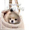 Hondendrager puppy gaat uit draagbare handtas tas huisdierbenodigdheden geschikt voor kleine honden