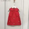 女の子のドレスサマーフラワーガールドレス子供誕生日バプテストパーティードレスa1339 vestidos para ni as ropea para ni a q240418