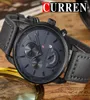 Relogio Maschulino Curren Quartz Watch Men 8217 Top Leather Mens Watches Fashion Sport Clock Clock Menwatches3128475