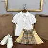 Nowa sukienka dla dziewcząt garnitur dla niemowląt dress