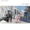 Monopodi selfie 2024 Nuovo Bluetooth Wireless Stabilizer Gimbal Stick Selfie Stick a 360 gradi Tracciamento a faccia intelligente Registrazione dal vivo con Fill Light Y240418