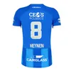 23 24 KRC Genk Mens Soccer Jerseys Heynen Samatta McKenzie M.Tresor D.Munoz Paintil Cuesta Home Blue Рубашки с короткими рукавами униформа