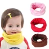 Scarves Colors Children's Solid Color Snood Baby Pullover Bib Autumn And Winter Men's Women's Warm Scarf Cotton 40cm