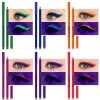 Eyeliner 12 Colors Matte Eyeliner Pencil Set Waterproof Smudgeproof Long Lasting Luminous UV Colorful Neon Eye Liner Makeup Cosmetics