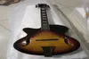 Hela anpassade Leftanded 6 String semihollow Acoustic Electric Guitar in Sunburst Säljer Musical Instrume6122707