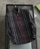 Designer Mens Formal Business Shirts Fashion Casual Shirt Shirt à manches longues # W7