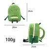 Green Liam Backpack Plush Cartoon Bag Pospelen en dating van hoge kwaliteit 240407