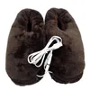 Tofflor mjuk kall lättnad vinter elektriska fötter varmare värmeskor hem praktisk USB -pad bärbar gåva tillförlitlig uppvärmd toffel
