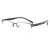 Sunglasses Frames Fat Face Large Frame Design Men's Eyewear Stainless Steel TR90 Optical Glasses Myopia Multifocal Oculos Anti-Reflection