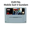 Cartes Mobile Suit v Gundam Series Game pour SNES 16 bits