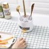 Chopstick Holder Knife Fork Storage Basket Spoon Rack Chopstick Drain Storage Tableware Holder Stand Kitchen Utensils Save Space