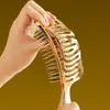 Fluffy Wide Teeth Air Cushion Combs Scalp Massage Hair Brush Hollow Combs Women Girls Styling Wet and Dry Use for Hair Care 240407