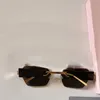 Luxe designer zonnebril voor vrouwen rechthoekige zonnebrillen unisex Designer Goggle Beach Sun Glazen retro frame