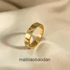 Anelli di gioielleria di design di fascia alta per la donna Carter maschio e una coppia femmina anello pieno di zircone Super scintillanti anelli caldi allo stesso stile anello in acciaio in acciaio titanio originale
