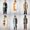 Uomini AC e Donne in stile generale Cashmere Scarf Coperi da donna colorato plaidhg7u wd77