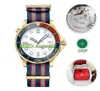 11 Color Limited Edition 007 Diver 300m Watch Luxury Watch Nylon Strap Gold en acier inoxydable Mouvement automatique Mouvements
