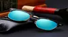 Óculos de sol de moda de marca de lentes de vidro de alta qualidade para homens e mulheres UV400 Sport Sun Vintage Glasses com estojos e Box5504867