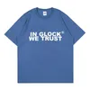 Мужская футболка 100% хлопок Y2K уличная одежда Письмо Корейская модная принцип готика Harajuku Vintage Tops Tees негабаритная эстетическая одежда 240417