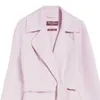 Designer Coat Womens Coat Jackets Mescole in lana cappotto Giacca da trechina singola a colori solidi Slim's Slim Long Whone Jir0